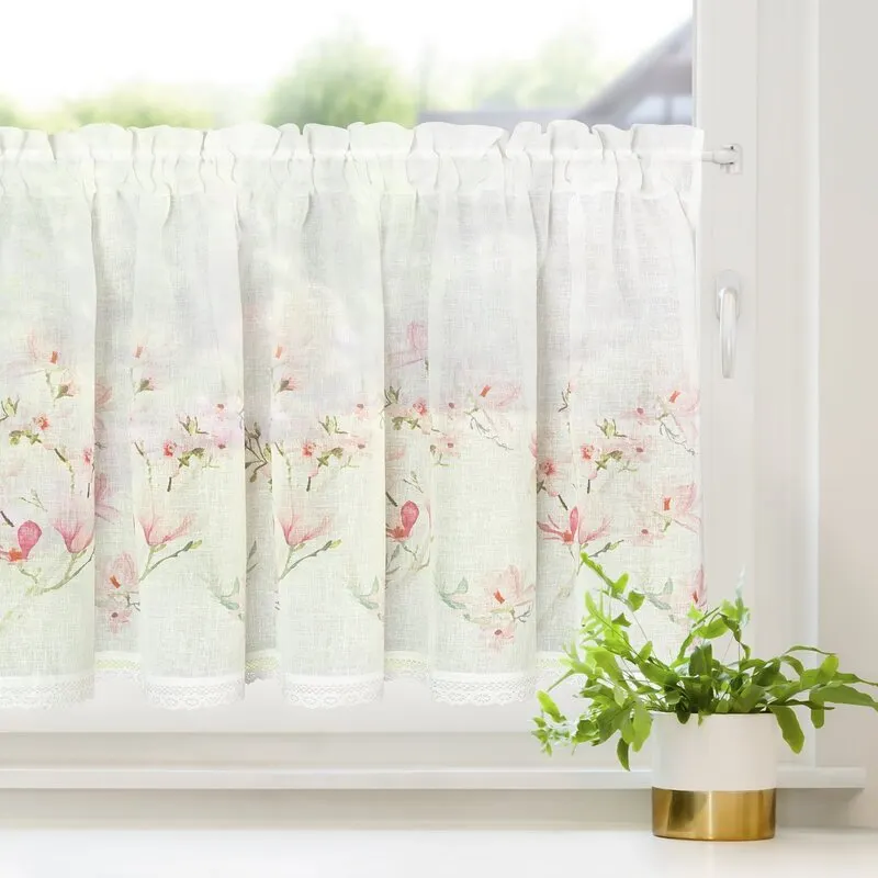 FIRANA GOTOWA AMELIA 150X60 CM BIAŁY — zdjęcie 7