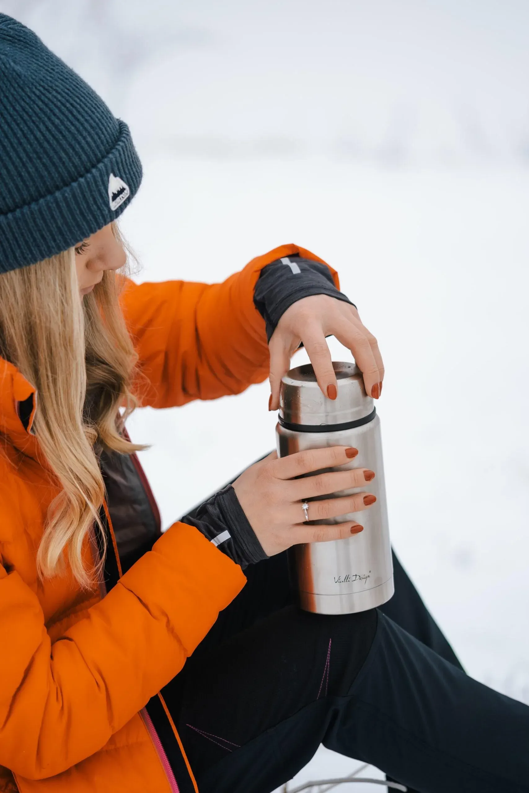 Termos obiadowy FUORI 750 ml srebrny — zdjęcie 6