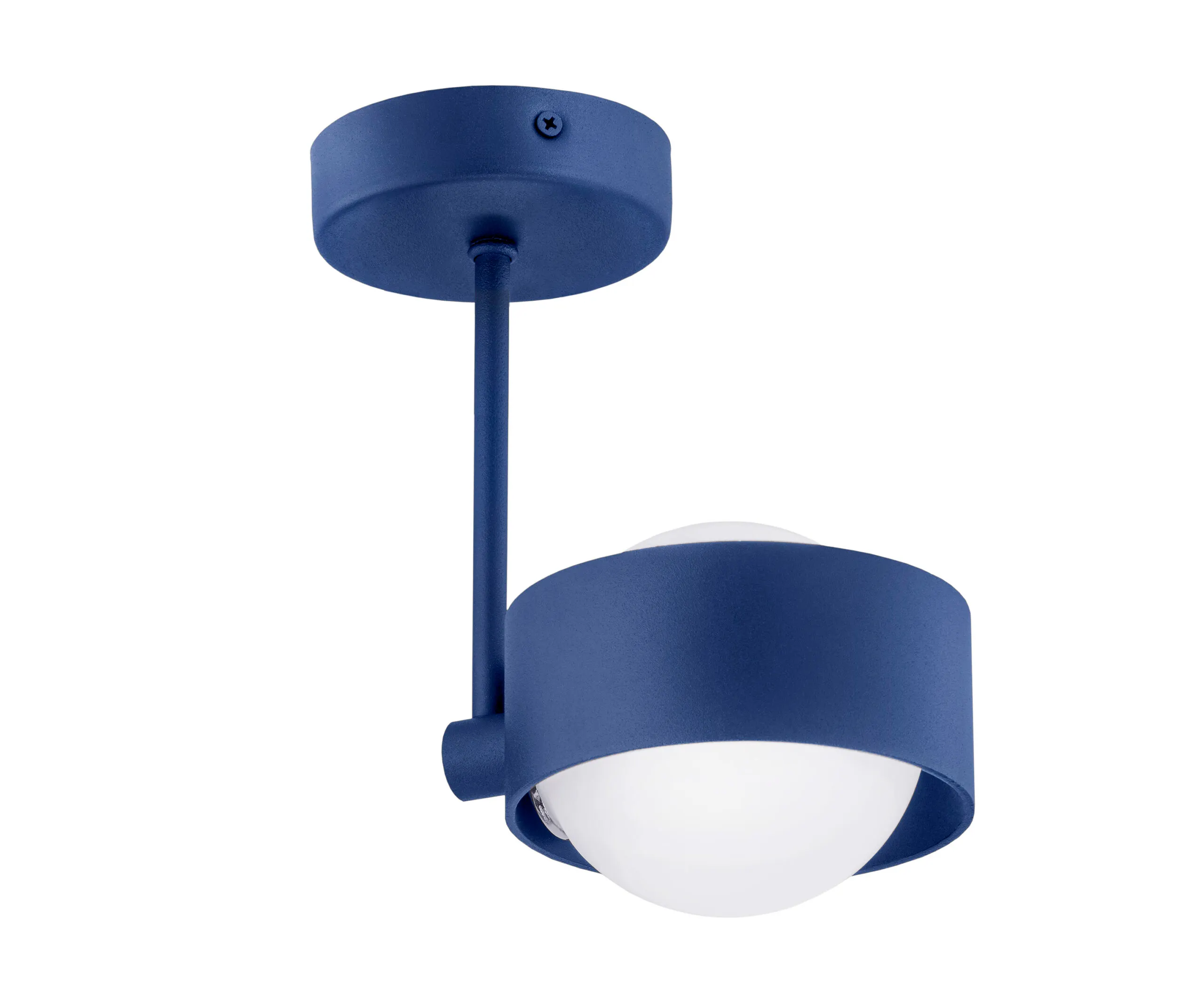 Lampa wisząca MASSIMO PLUS granatowa opal Lampa wisząca MASSIMO PLUS granatowa opal