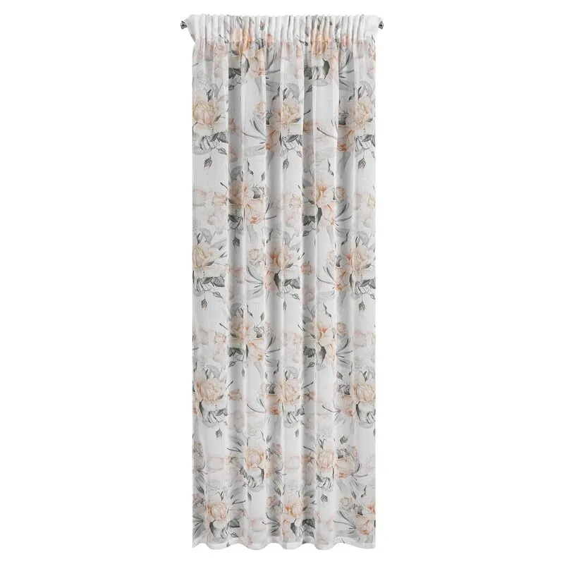 ZASŁONA GOTOWA ELLIE NA TAŚMIE KREMOWY - EU_438628