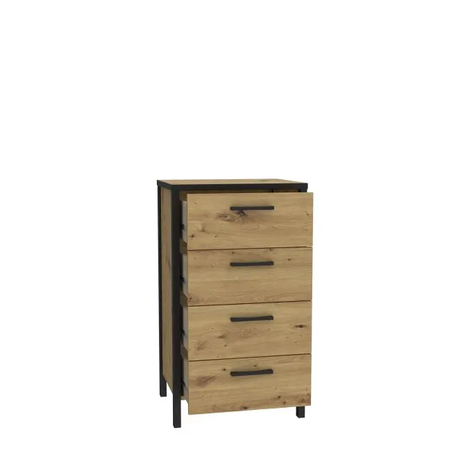 Komoda KIRIKUS dąb artisan KUSK214 FORTE - KUSK214-C934