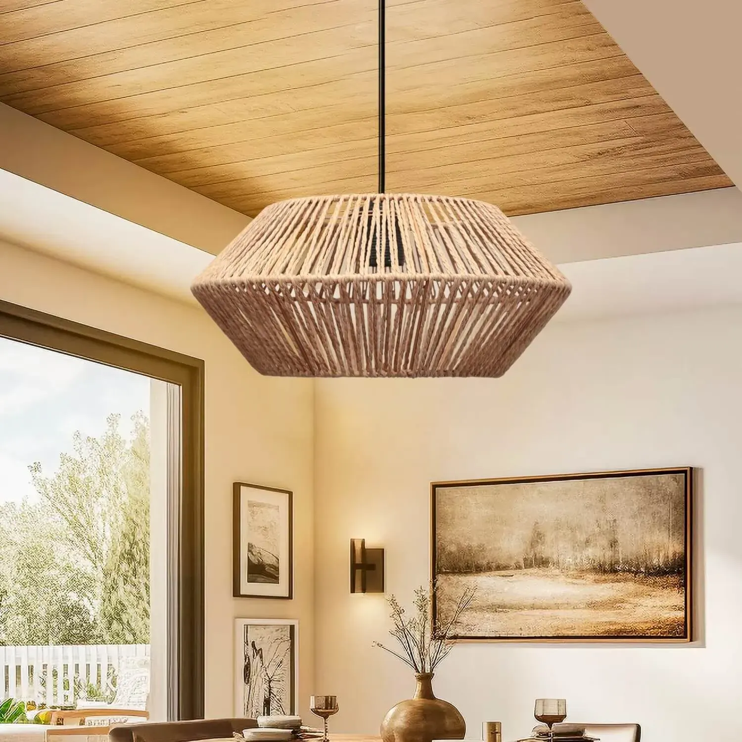 Żyrandol 241906 naturalny — zdjęcie 2