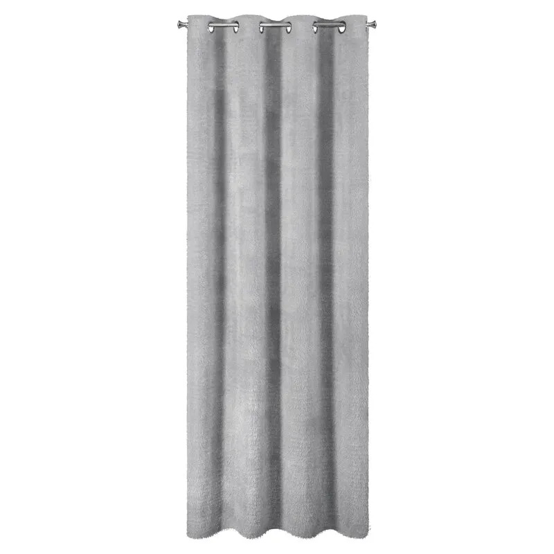 ZASŁONA GOTOWA AGIS 140 X 250 CM SREBRNY - EU_453889
