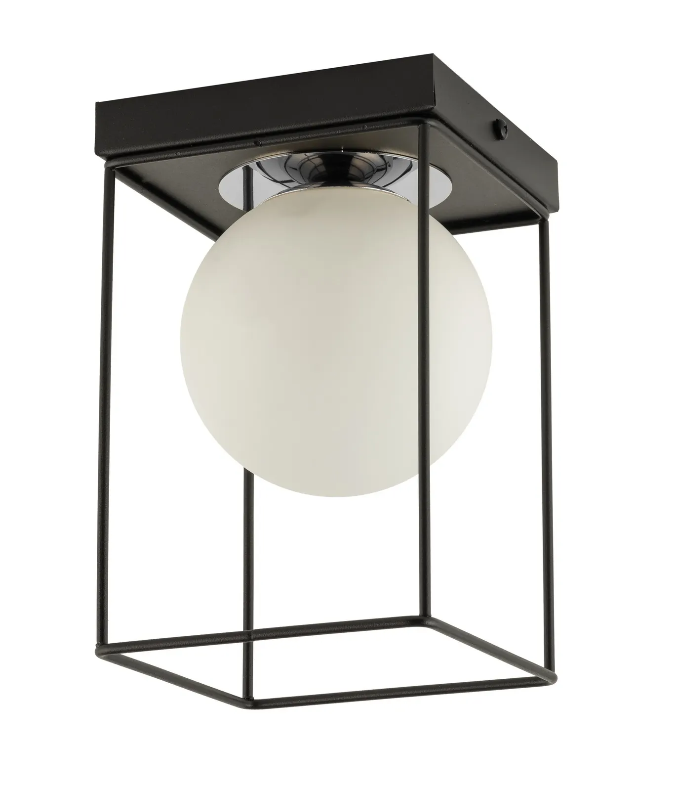 Lampa sufitowa/plafon AROMA 1 biało-czarny