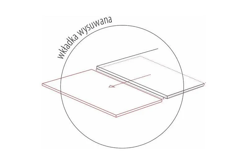 Stół rozkładany INFINITY CERAMIC 95x160(240) Amber Bianco biały stelaż miedziany - INFINITYBBR160