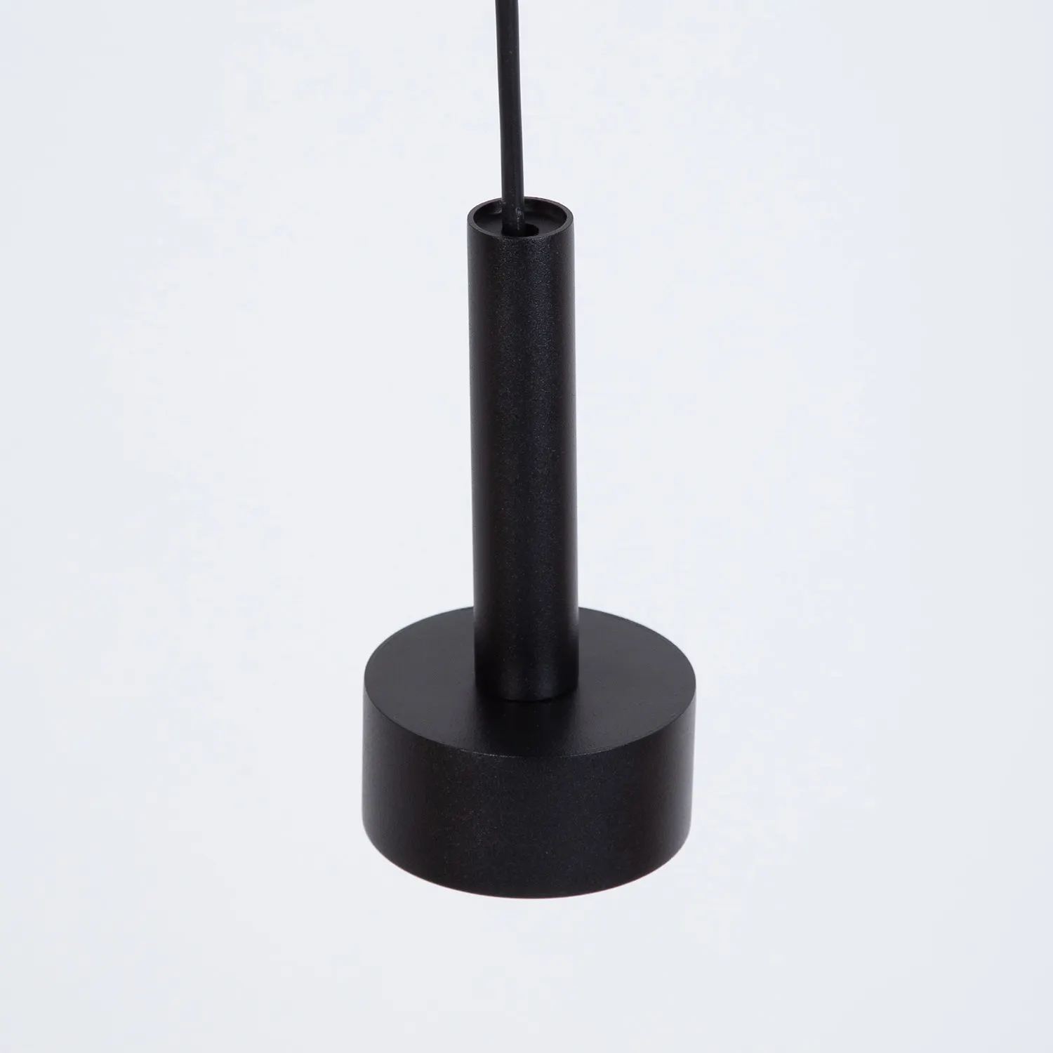 Lampa wisząca stalowa STAMP 1 czarny - SI_41242