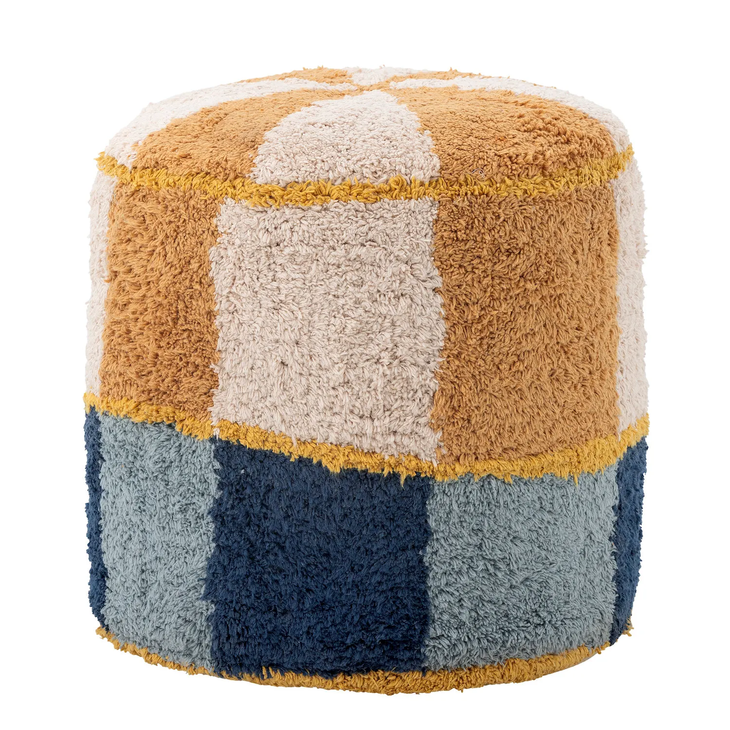 stół, patchwork, pouf podłogowy, puszysty, bawełniany, tekstura krzaczasta, blok kolorów