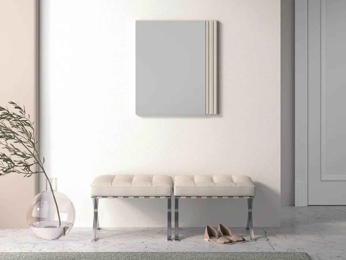 Lustro SOPHIE 21 kaszmir 53x61 cm — zdjęcie 2