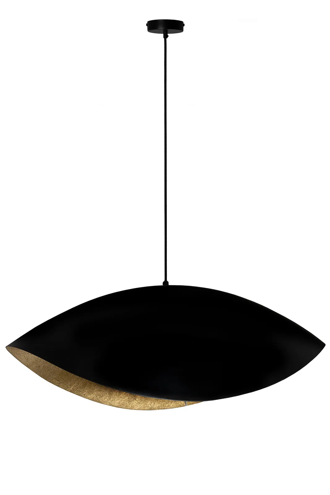 Lampa wisząca SONA czarny złoty Lampa wisząca SONA czarny złoty