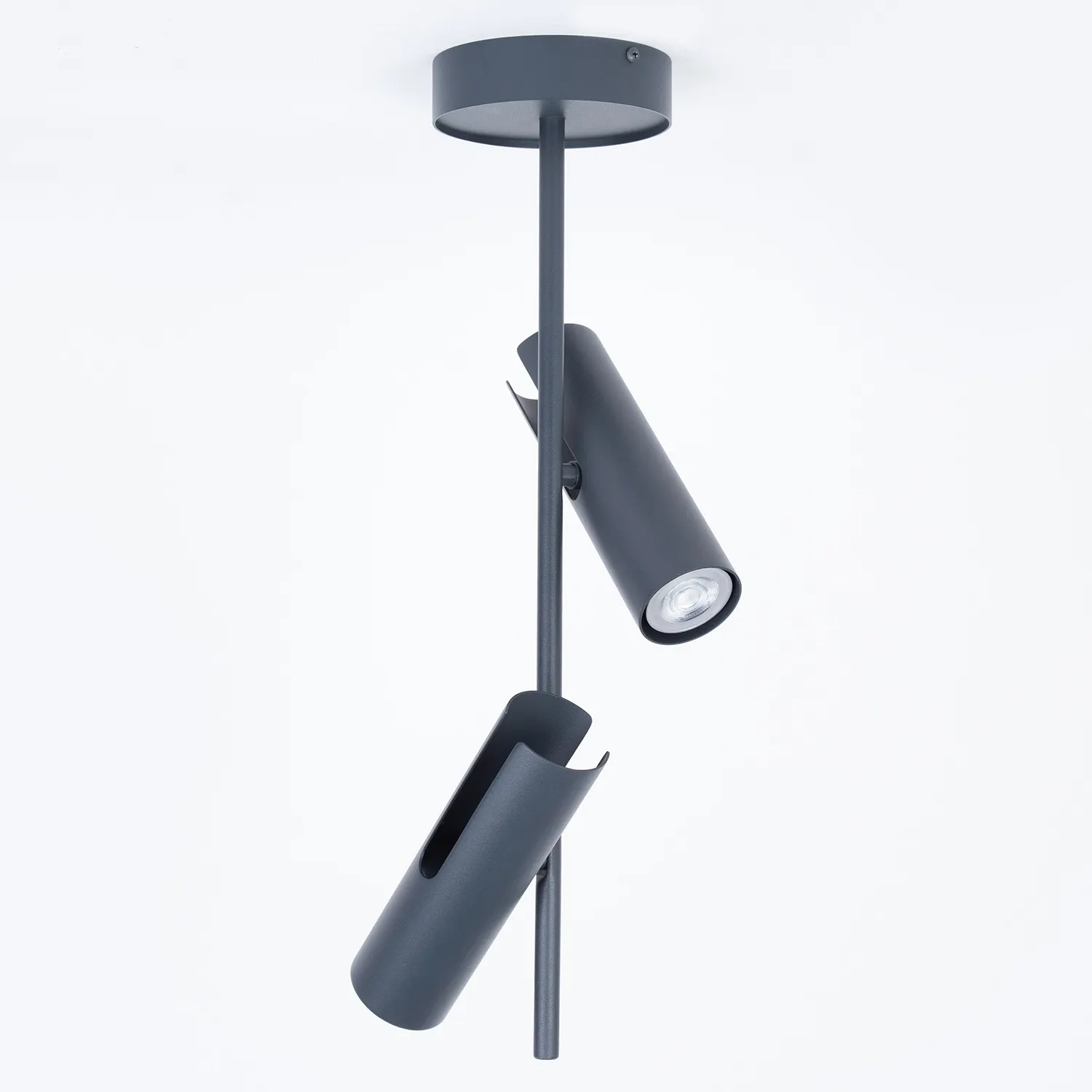 Plafon stalowy LEDA 2 grafit - SI_41151