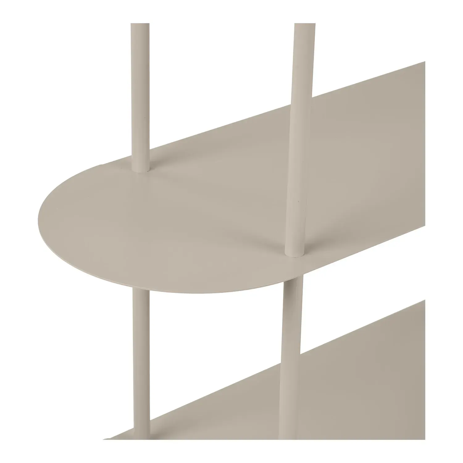 Regał metalowy z 5 półkami RIETI SZ90xW150 piaskowy - 3251011