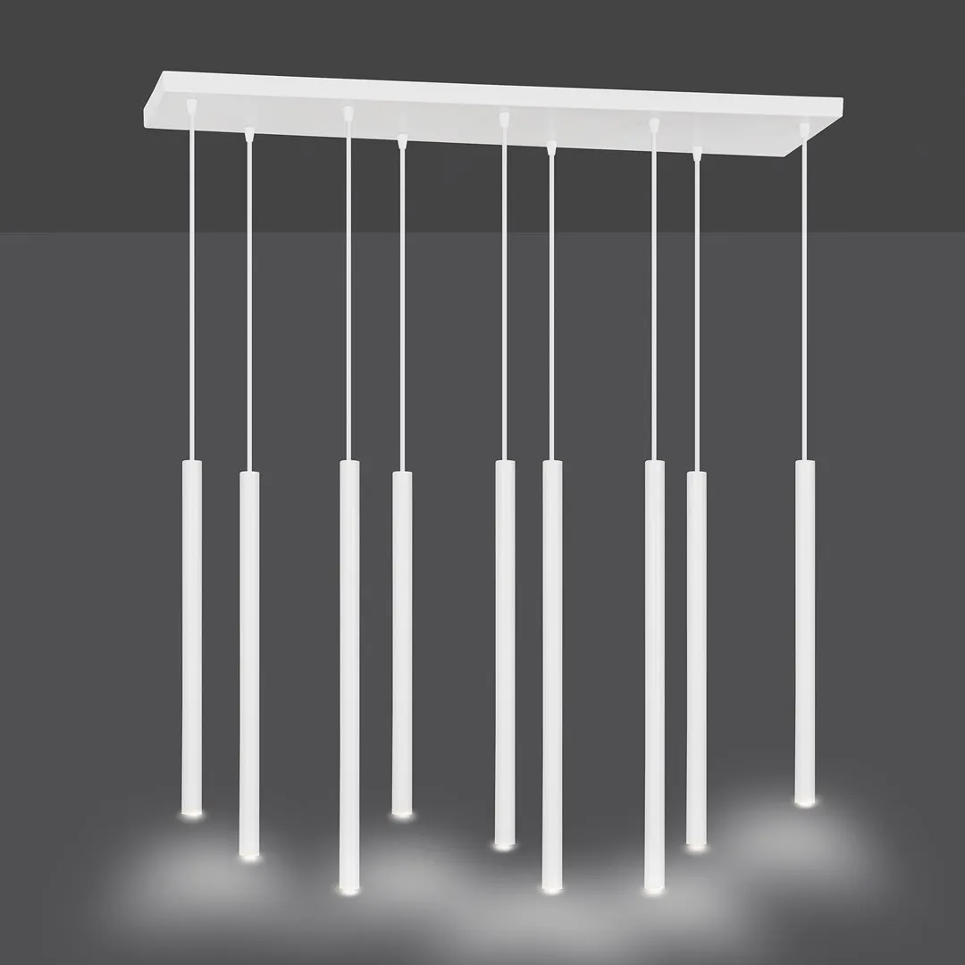 Lampa wisząca SELTER 9 biała — zdjęcie 3