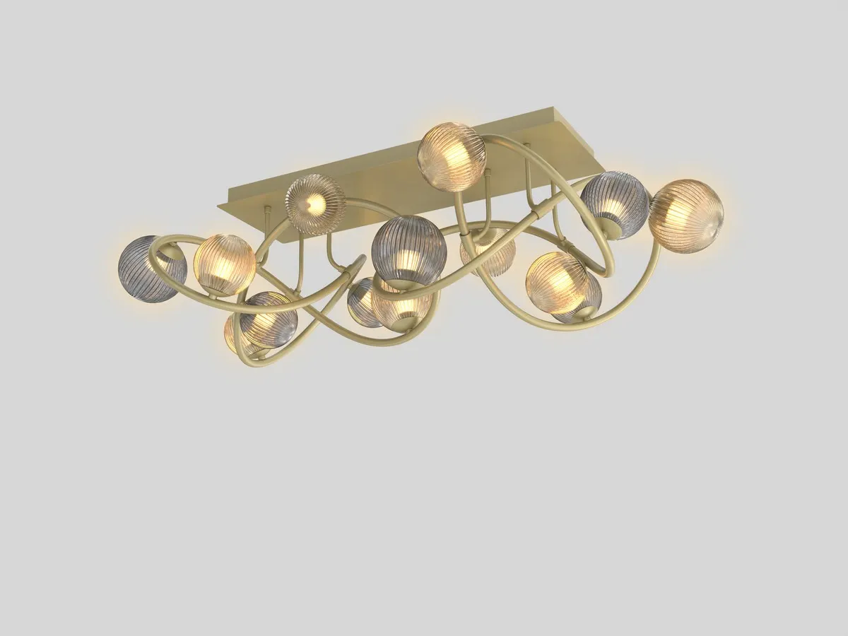 METZ - Lampa sufitowa 12-pł. — zdjęcie 2