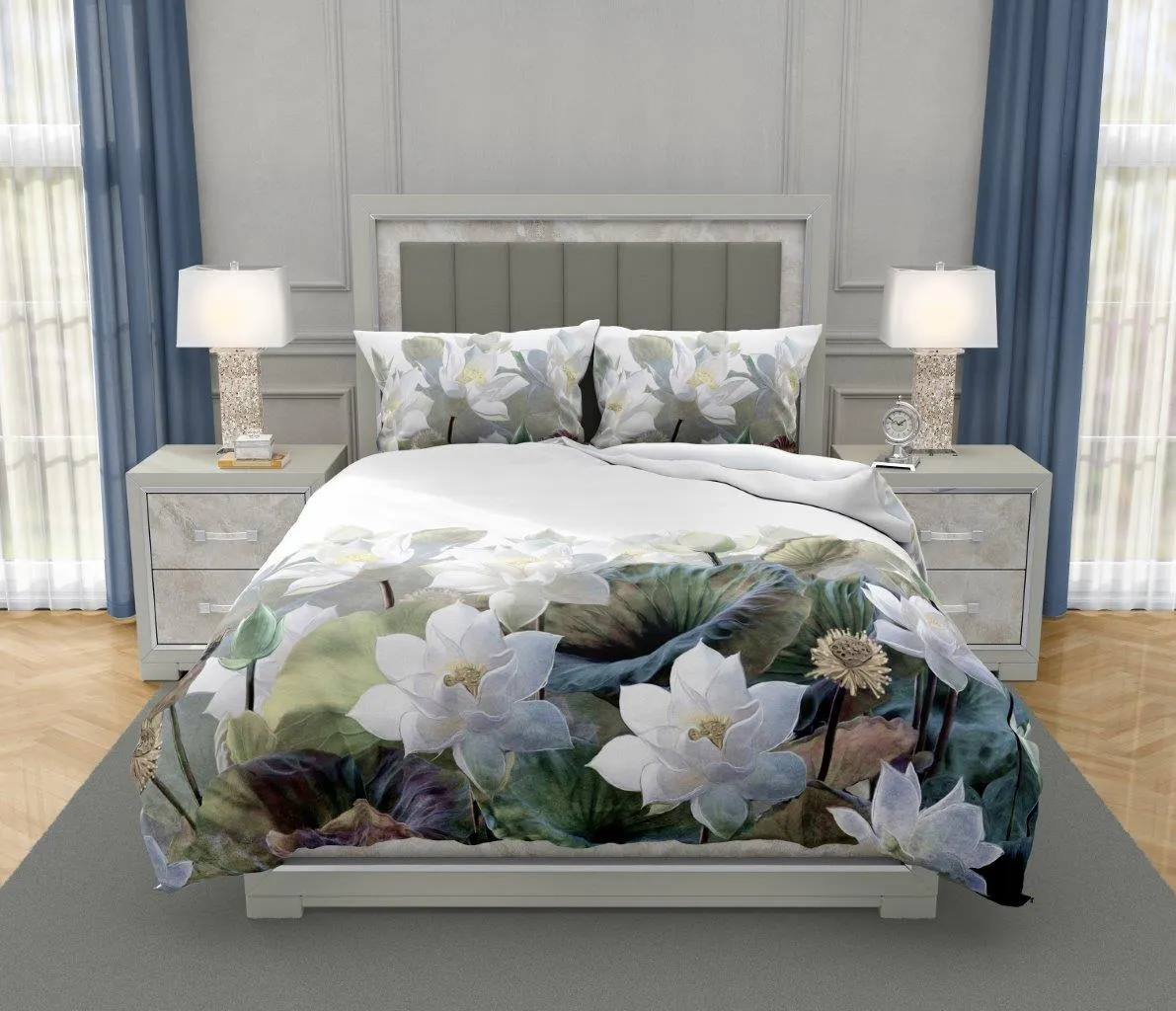 Pościel komplet 160x200+2x70x80 NOBILE 014 satyna bawełaniana fotoprint wielokolorowy - FARO_31222