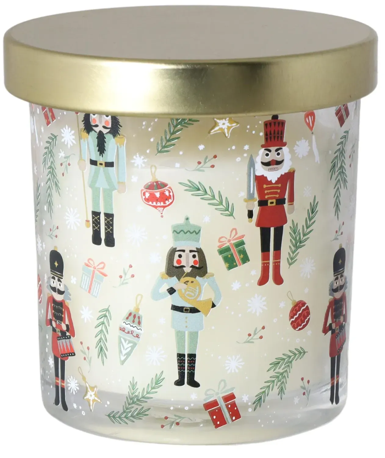 Świeczka w szkle IMBIR I WANILIA mała 906 Świeczka w szkle IMBIR I WANILIA mała 906