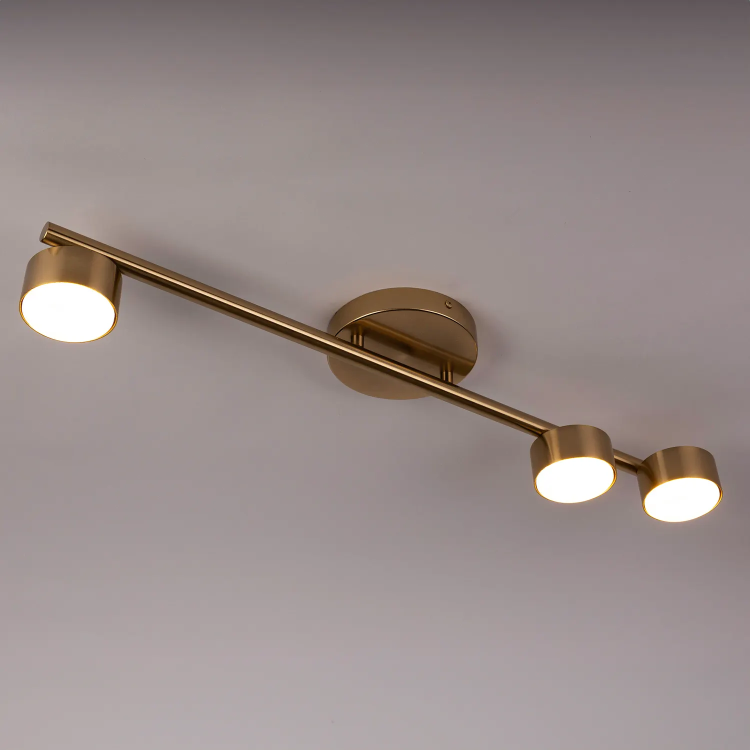 Lampa sufitowa/plafon PUNTO 3 złoty - SI_40825