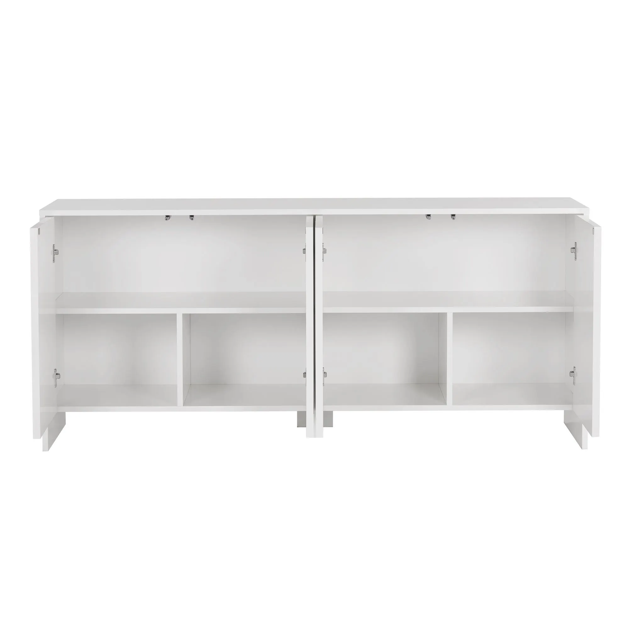 Komoda 4-drzwiowa ARLEN 180 cm biała - ASI_903NRD1106