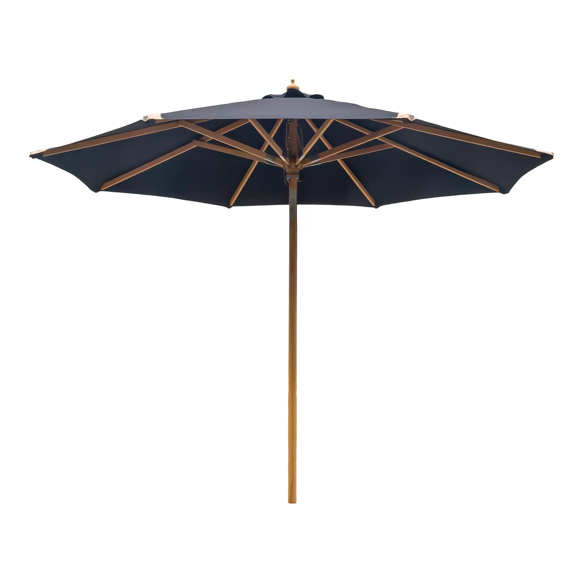 Parasol ogrodowy z możliwością pochylenia AUSTIN fi300 drewniany drążek czarny Parasol ogrodowy z możliwością pochylenia AUSTIN fi300 drewniany drążek czarny