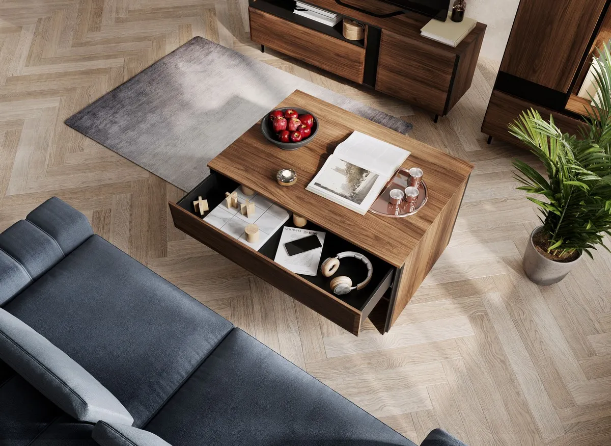 Stolik kawowy Borga 08 dąb catania 100x55 - BG8DCC