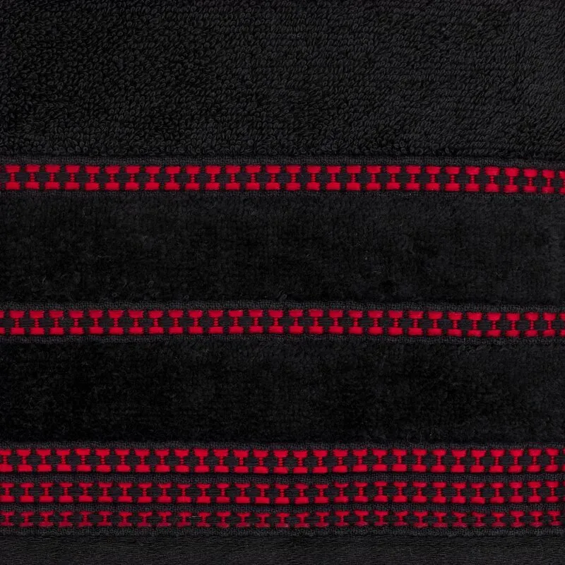 RĘCZNIK AMANDA (08) 30 X 50 CM CZARNY - EU_396973