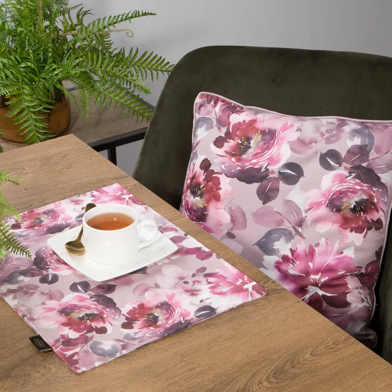 Podkładka na stół VELVET 1 30 X 40 CM PUDROWY RÓŻ - EU_415637