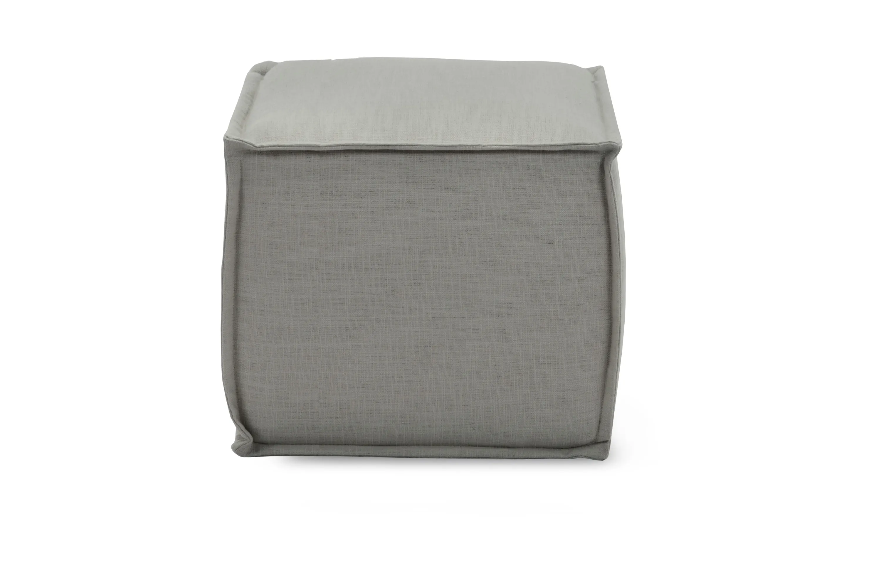Puf ONIL 57 cm szary — zdjęcie 2
