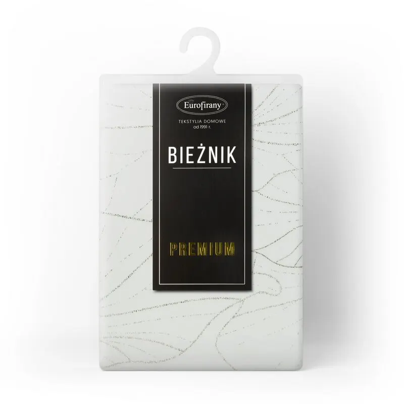 OBRUS BLINK 18 35 X 140 CM BIAŁY - EU_390042