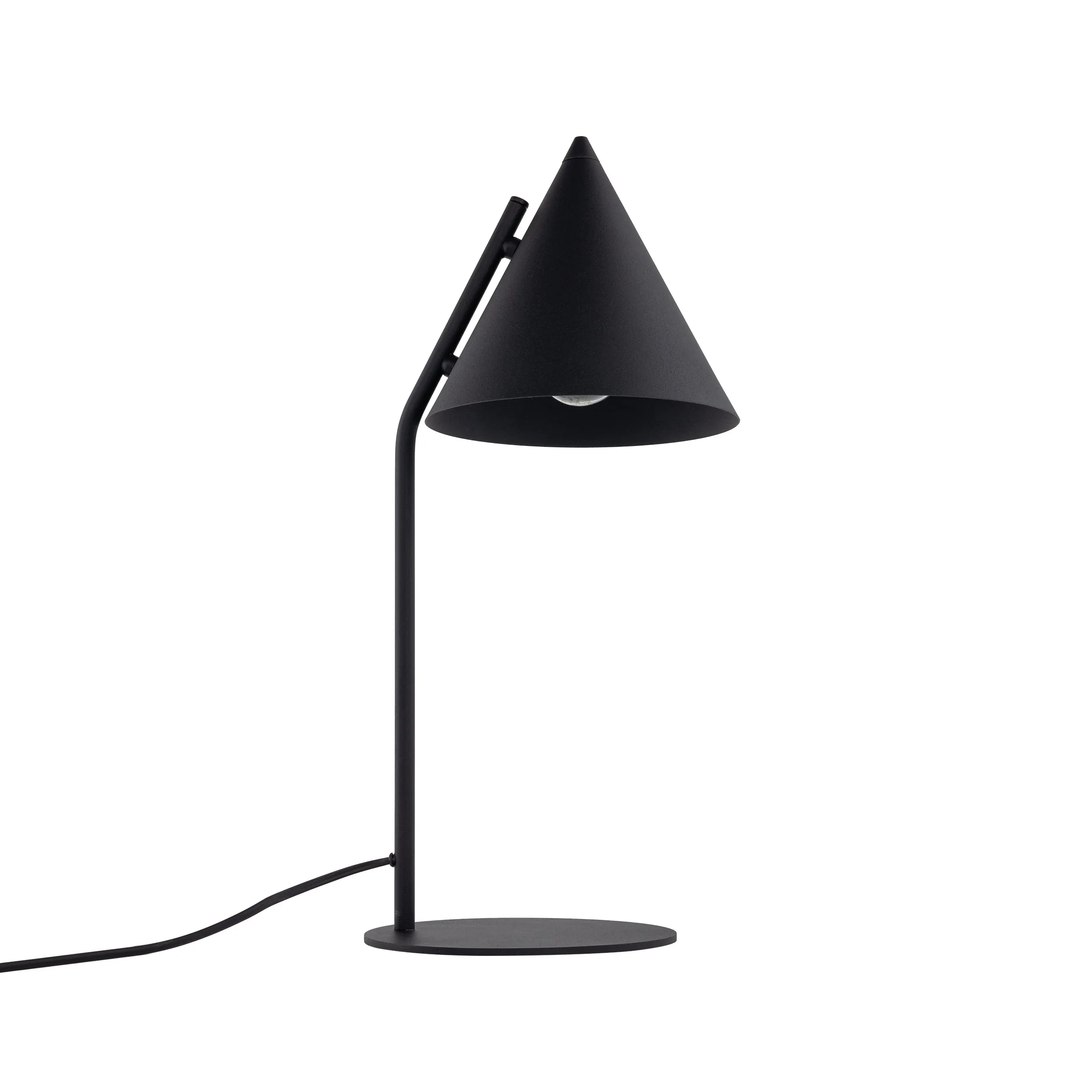 Lampka nocna CONO czarna 49x23x19cm