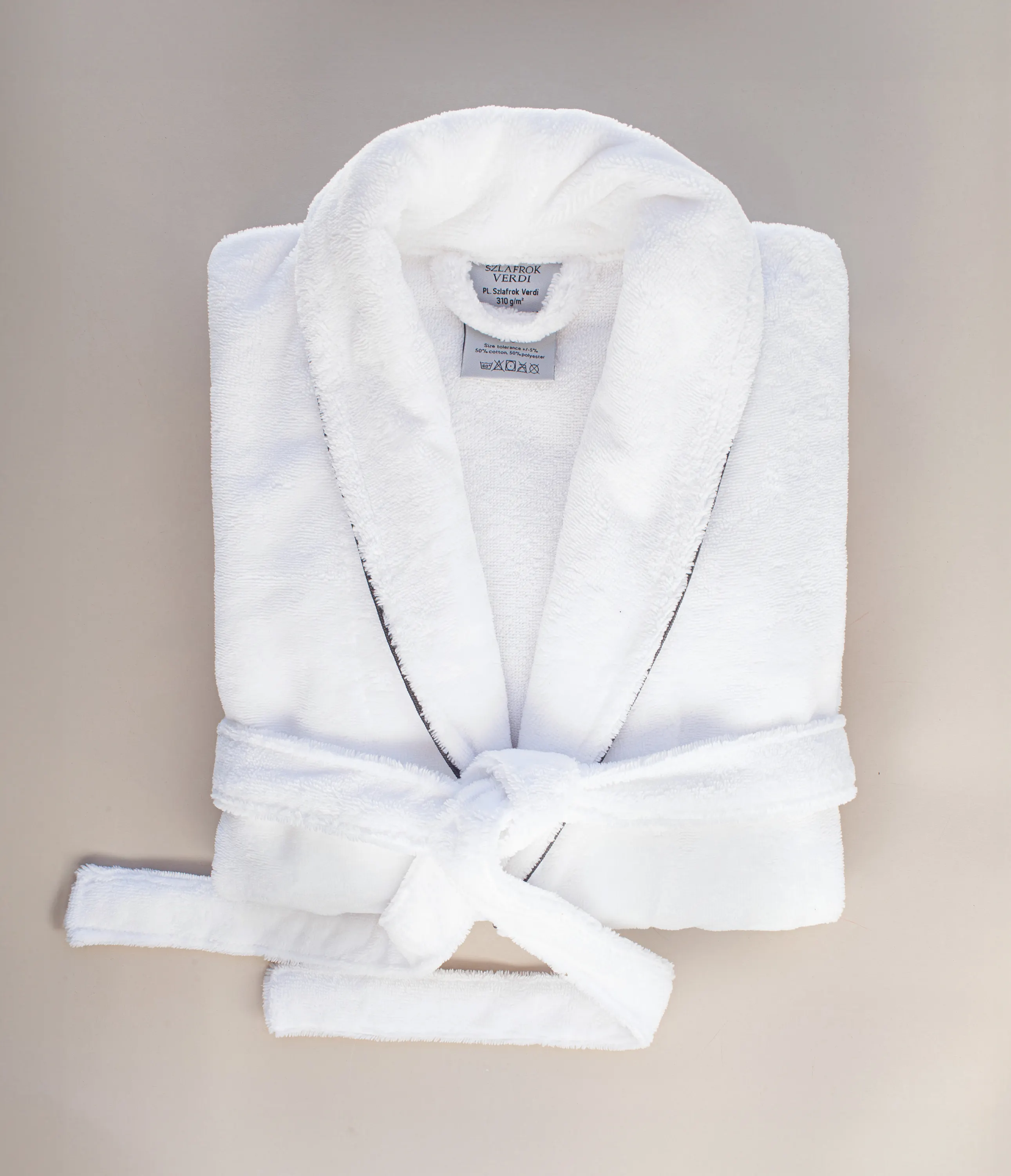 Szlafrok VERDI L/XL frotte soft bawełna 50% biały Moda, Odzież, Szata