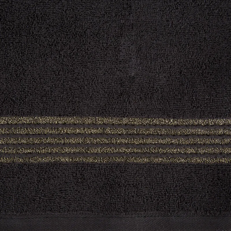 RĘCZNIK LILA (11) 50 X 90 CM CZARNY - EU_452984
