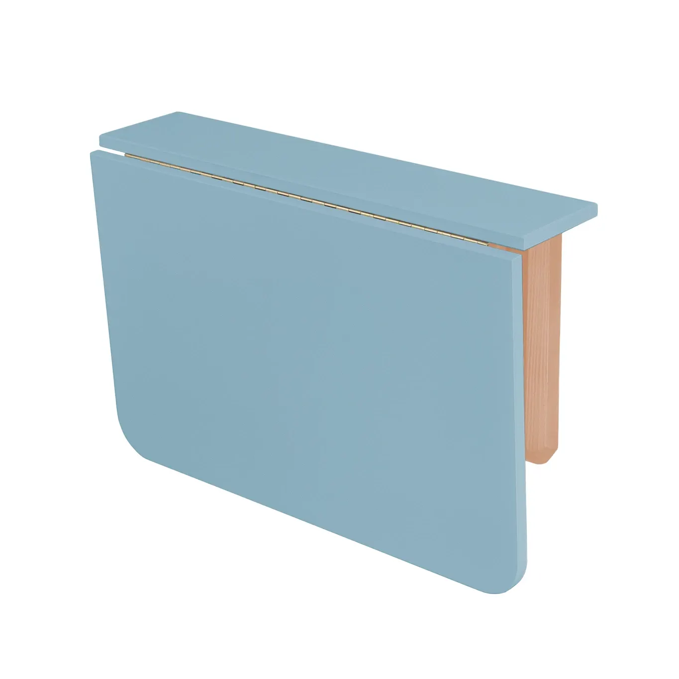 Stół ścienny opadający KLAPP 60x70cm niebieski naturalny - RGBKLAPP6070_13