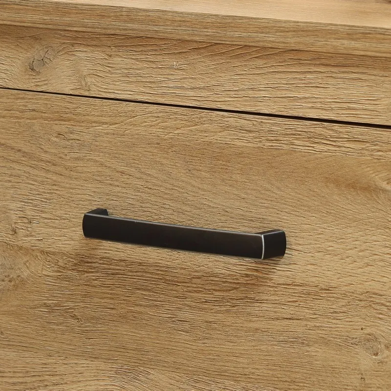 Komoda 3-drzwiowa z szufladą HAVANNA dąb postarzany - HVNK232-D67