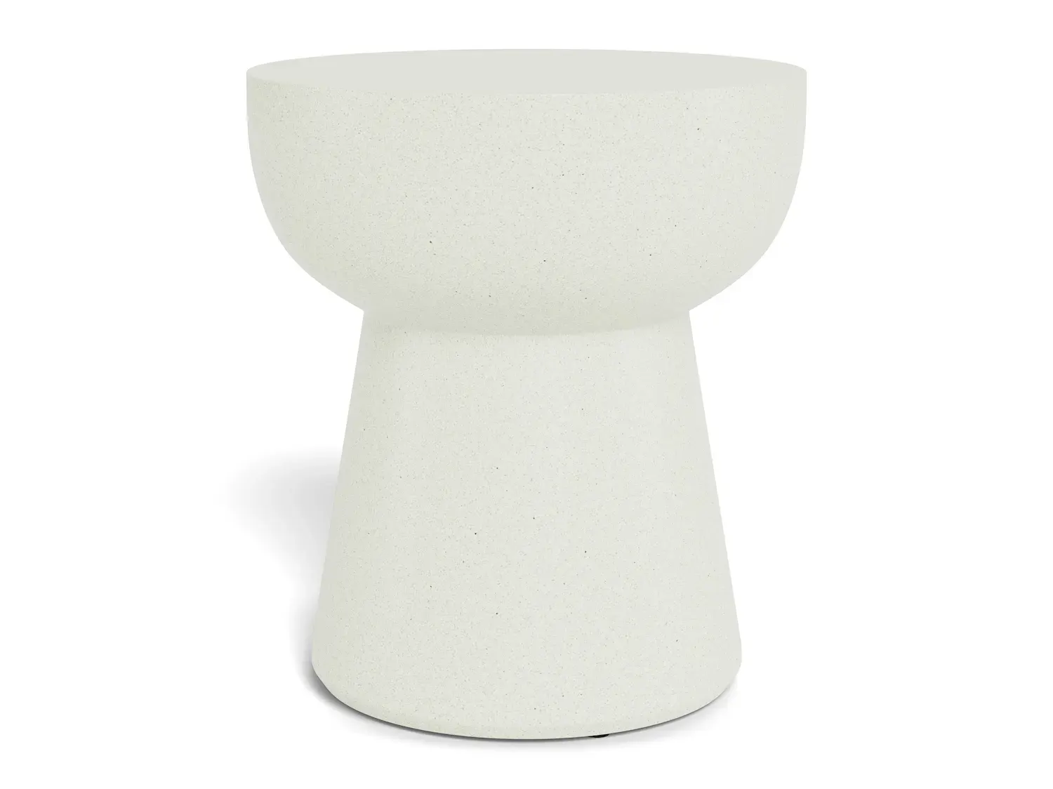 Stolik boczny CABRA 40 cm biały mat - 0000115938