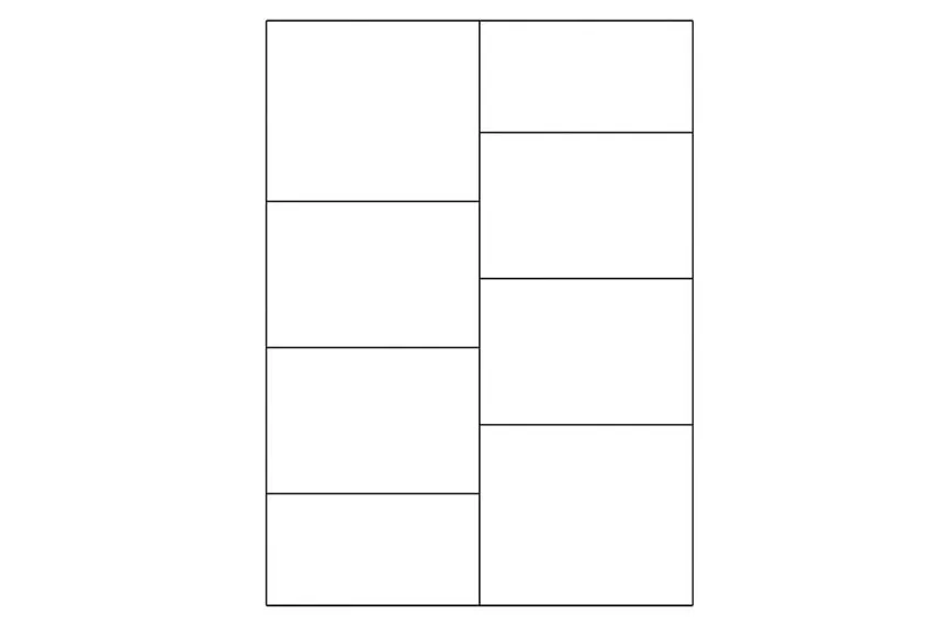 Witryna PORTI 15 2-drzwiowa drewniana dąb czekoladowy czarna 145x95x42cm - TH-100-0853