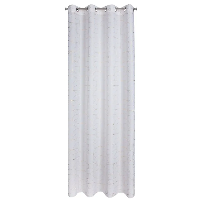 ZASŁONA GOTOWA EVI 140 X 250 CM BIAŁY - EU_432644