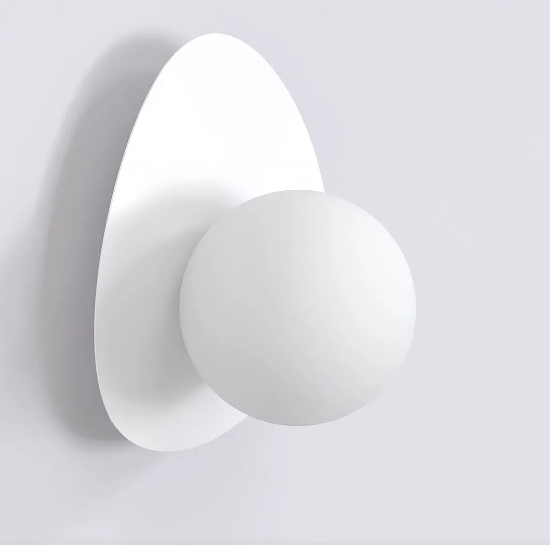 Kinkiet metalowy OVO K1 biały