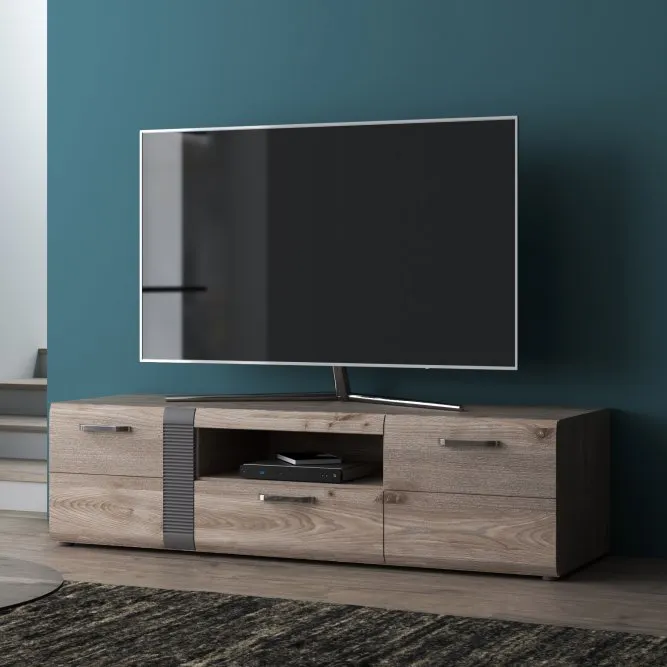 Szafka RTV LOCARNO LCRT131 FORTE - LCRT131-N92