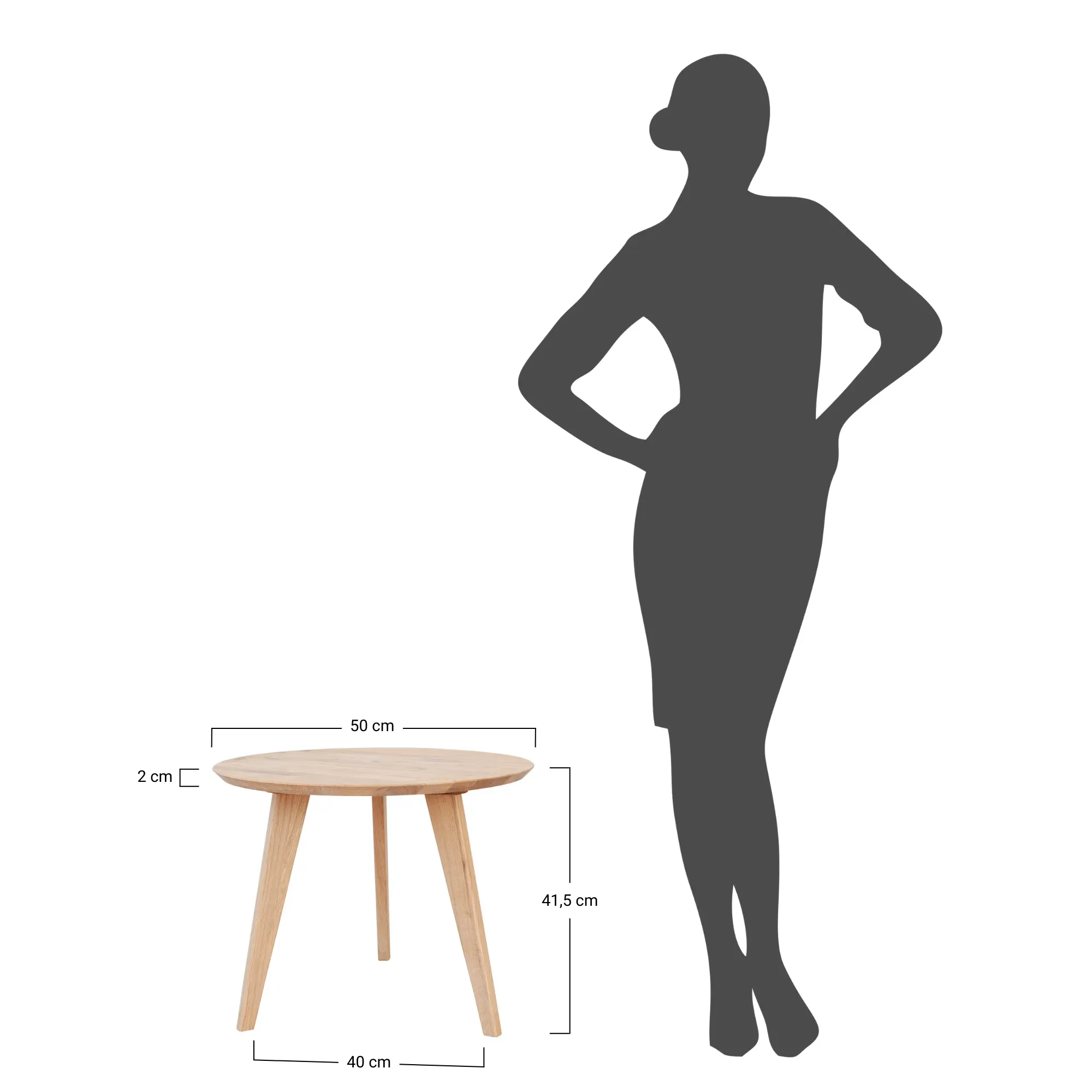 image stolik, drewniany, okrągły, kompaktowy, meble