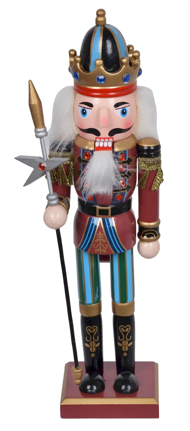 Dziadek do orzechów DO ORZECHÓW MAŁY drewniany 5684 niebieski Dziadek do orzechów DO ORZECHÓW MAŁY drewniany 5684 niebieski