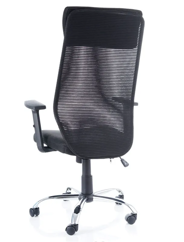 Fotel obrotowy Q-211 czarny Signal - OBRQ211C