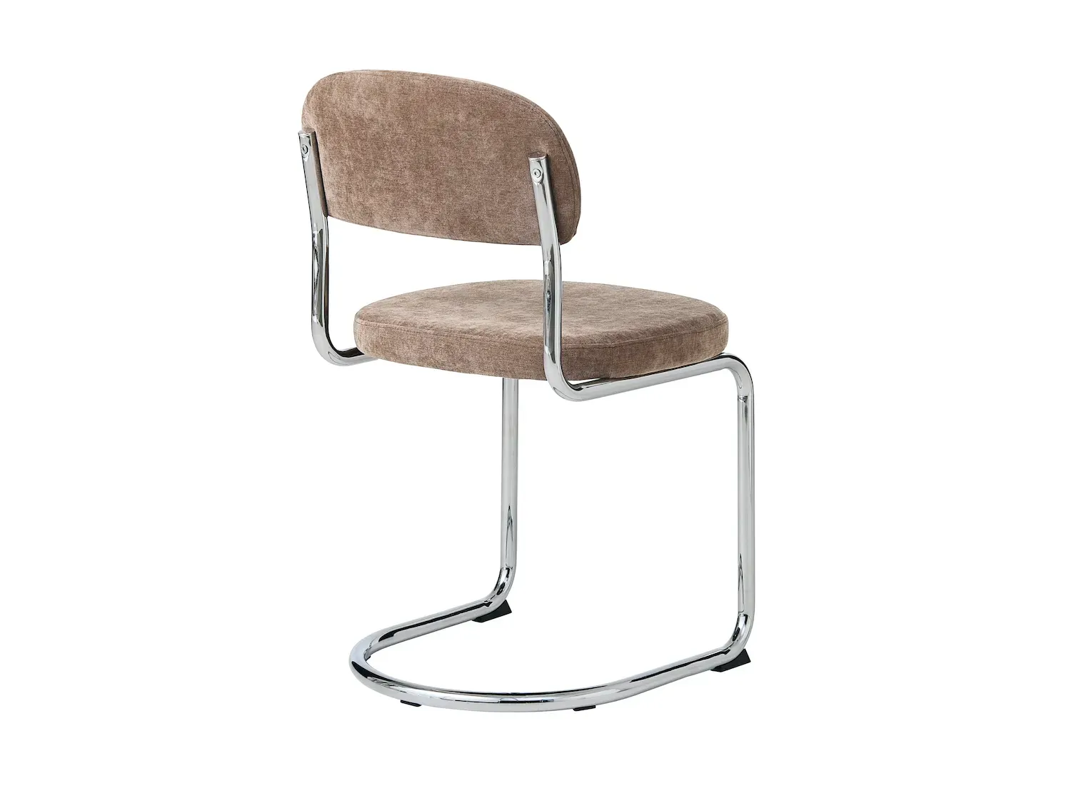 Krzesło GRIFFIN Maloy 34 taupe chrom — zdjęcie 2