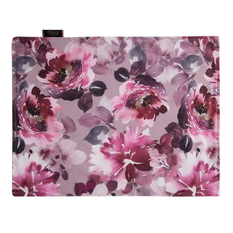 Podkładka na stół VELVET 1 30 X 40 CM PUDROWY RÓŻ Podkładka na stół VELVET 1 30 X 40 CM PUDROWY RÓŻ