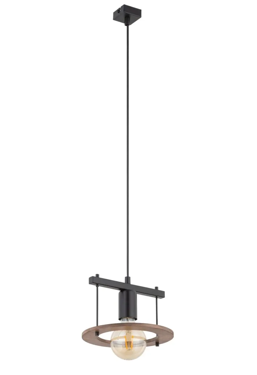 Lampa wisząca COFFEE 1 czarno-złota