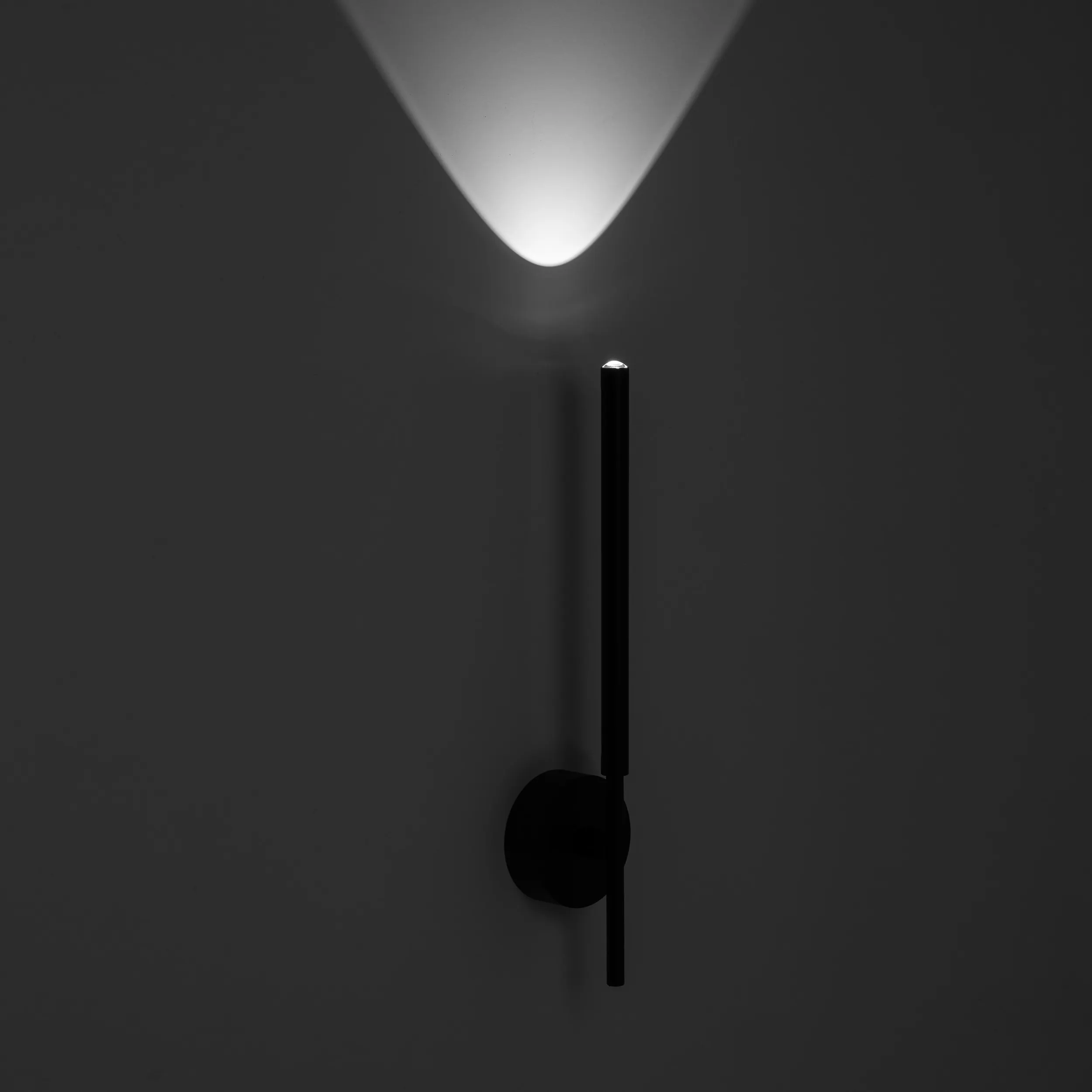 Kinkiet FOCUS LED 15W czarny z dwoma punktami światła 46x8cm - TK_5397