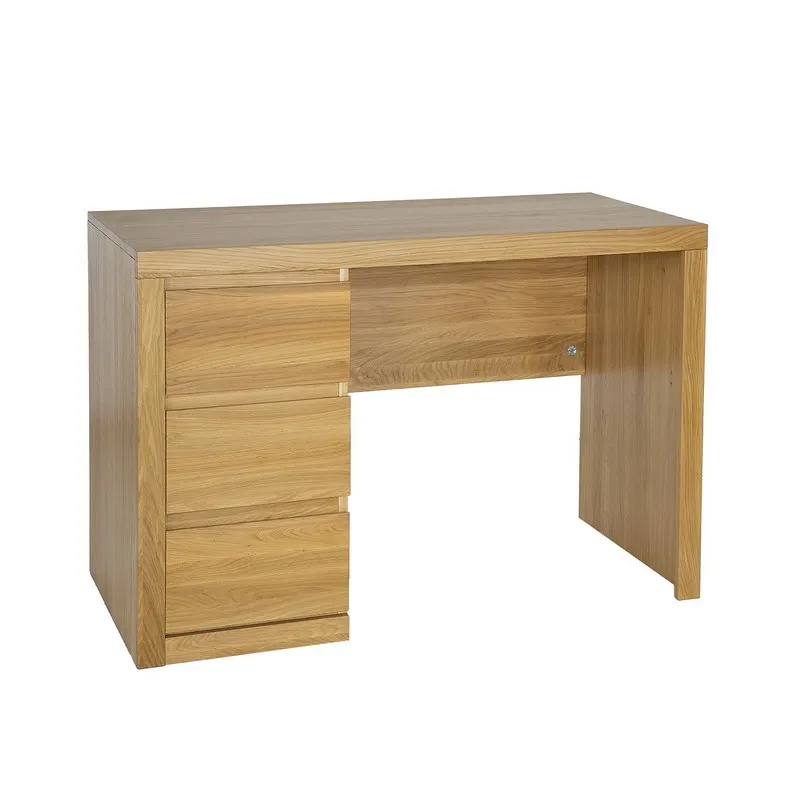 Biurko dębowe BR301 Naturalny DREWMAX — zdjęcie 3