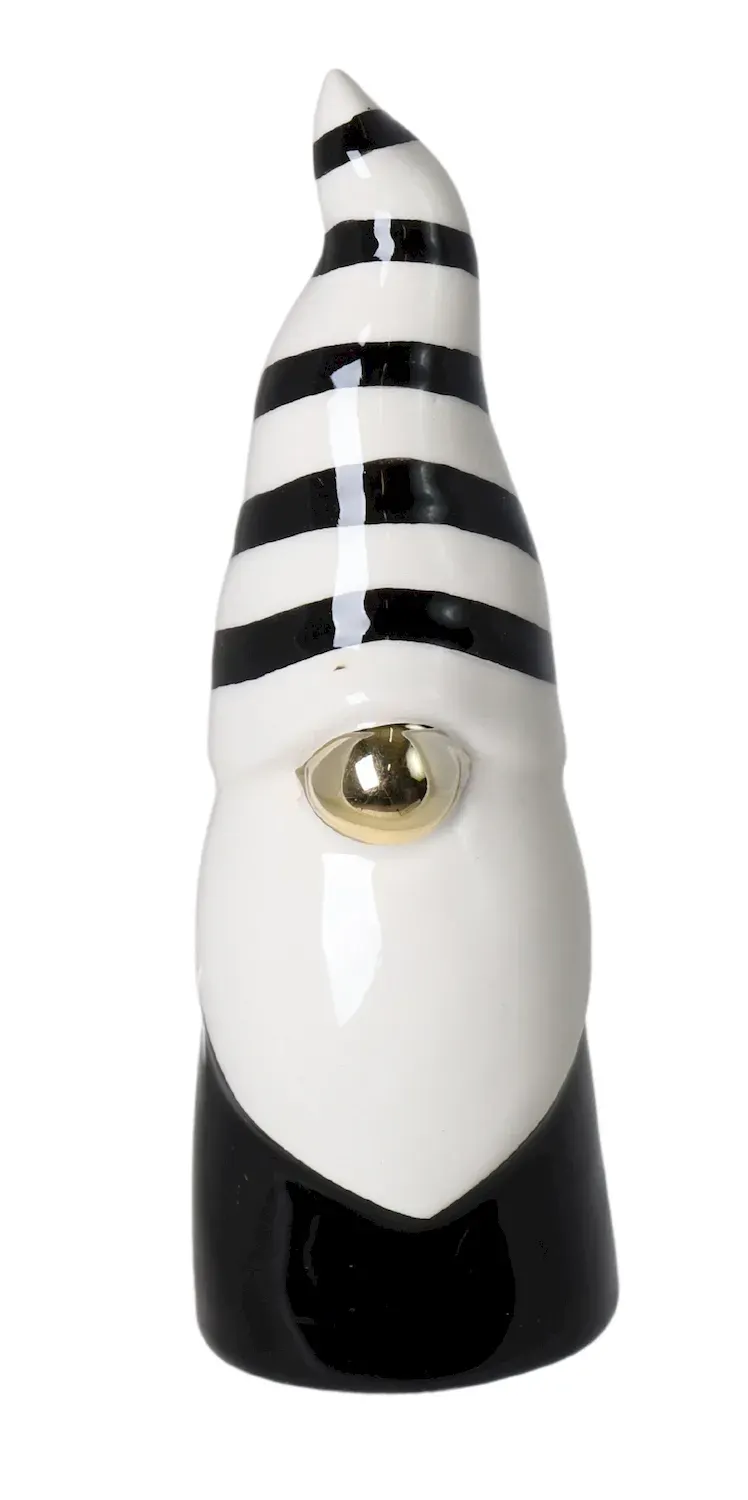 Skrzat z czapką w paski DUŻY 68022 czarny Skrzat z czapką w paski DUŻY 68022 czarny