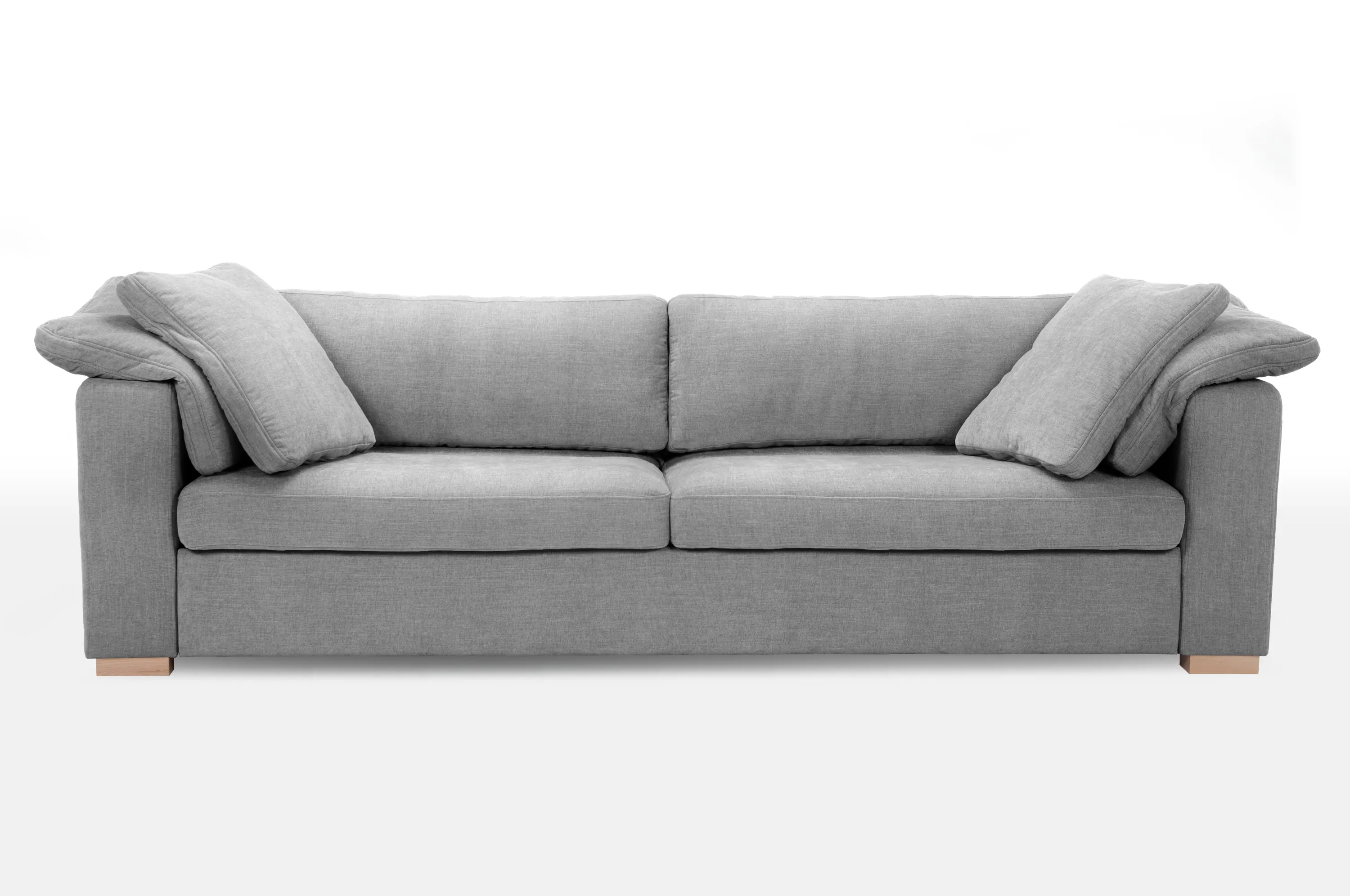 Sofa rozkładana Macaroni szara MEBLEX