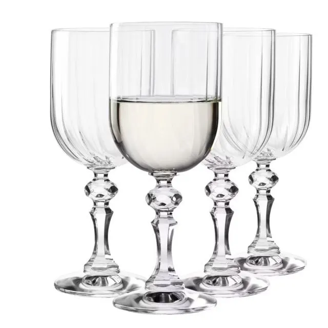 Kieliszki do wina KROSNO PARIS 330 ml zestaw 4 szt. transparentny