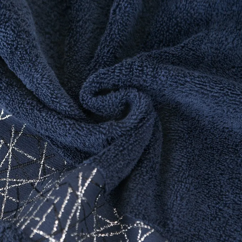 RĘCZNIK NIKA (07) 70 X 140 CM GRANATOWY - EU_423581