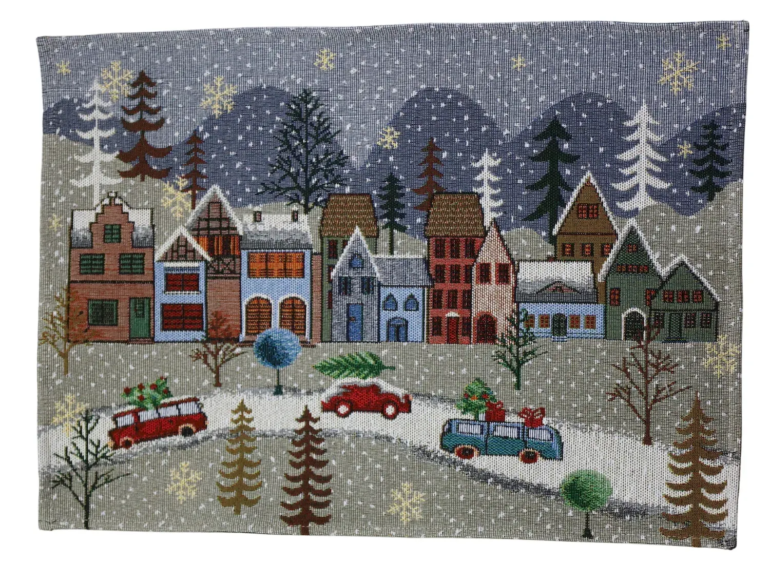 Podkładka świąteczna 33x48 z wzorem 973 wielokolorowy